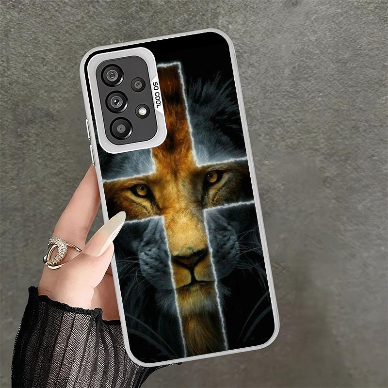 

God Jesus Pray Cross Bible Soft Phone Case for Samsung A17 A16 A15 A14 A13 A57 A56 A55 A54 A53 A37 A36 A35 A34 A33 A26 A25 A24 A Samsung A16