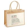 Beach Bag - PLANETEE - Muriel Définition - Printed Cotton France - Shoulder Straps - 43x33 Cm