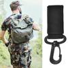 Outdoor Camping Nylon Belt Metal Hanging Carabiner Backpack Hook Clasp Survival Gear Keychain Outdoor Tools Key Chain Accessory