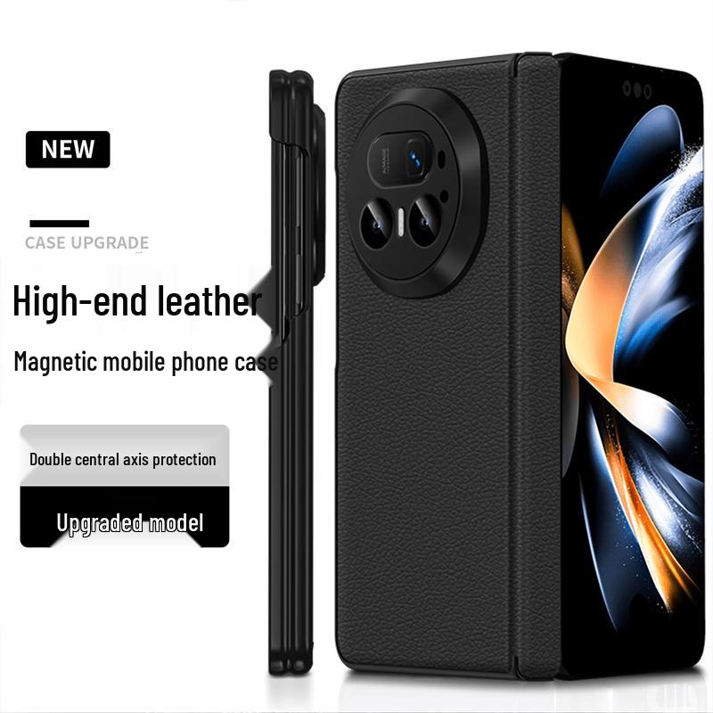 Bei Jue Magnetic Magsafe PU Leather Folding Phone Case for Honor Magic V Series