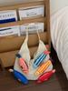 Cotton Large Capacity Opentop Tote Bag For Casual Daily Use