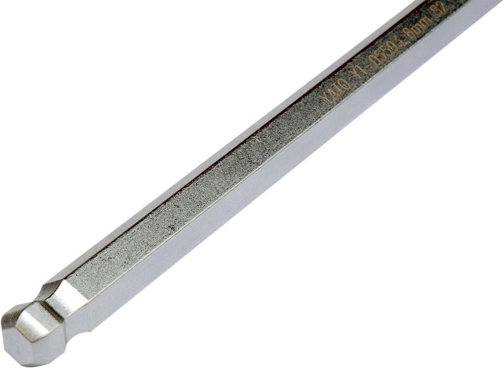 Hex key (with ball) with handle 6mm / YT-05591 / YATO