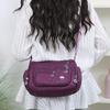 Women's Large Capacity Fashionable Oxford Cloth Crossbody Shoulder Bag.