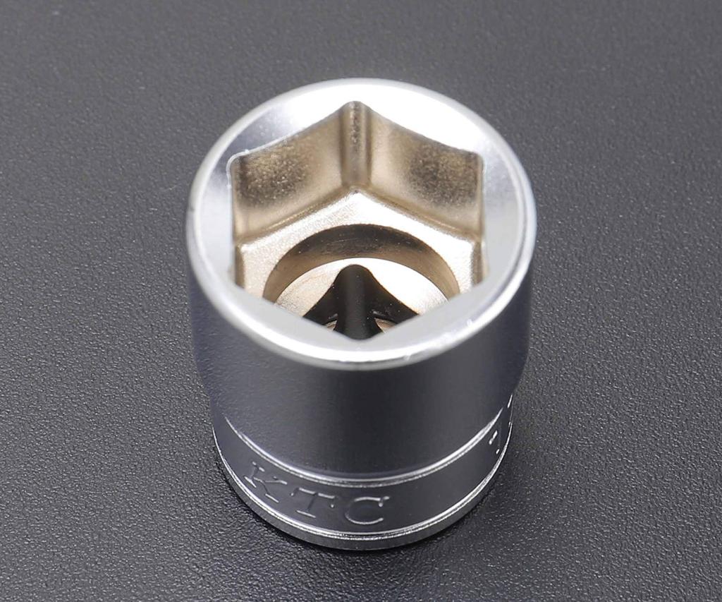 KTC Hex Socket Set 9.5 Sq. 10-Piece (B3-08, 10, 12, 13, 14, 15, 16, 17, 18, 19) B3-10P