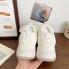 Fufu di latte con gonna scarpe bianche da donna 2025 nuova primavera versatili scarpe chic piattaforma sneakers casual
