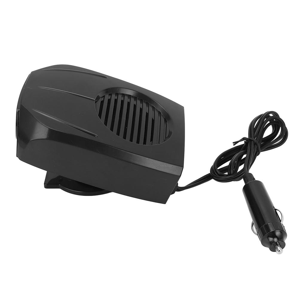 12V Auto Car Heater Defroster Windshield Defogger Automobile Windscreen Heater Black