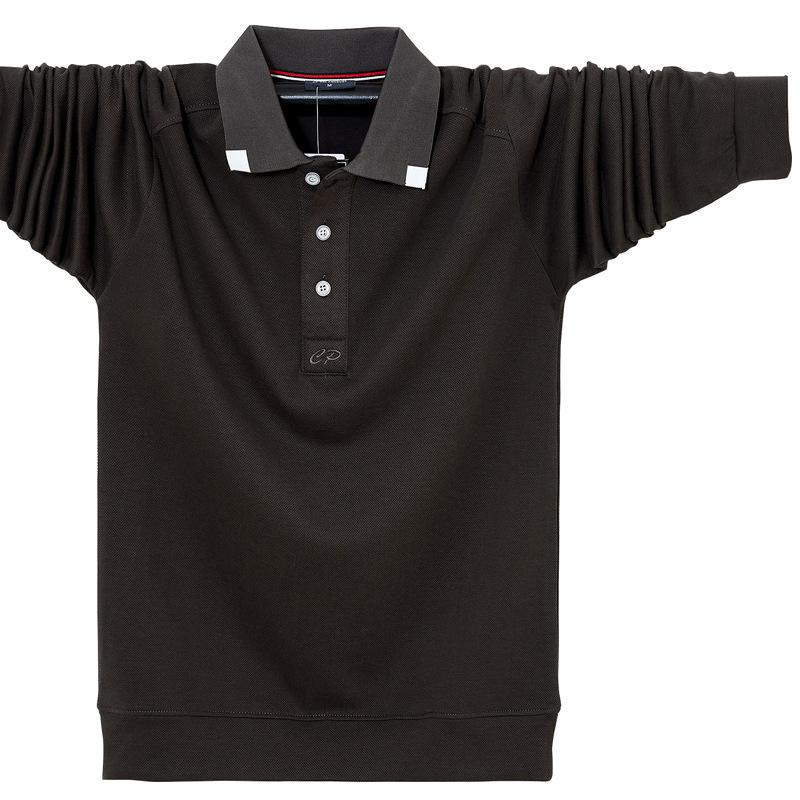 

Long Sleeve Polo Shirts for Men Work Pullover Shirts Moisture Wicking Lightweight Golf Shirts Men s Loose Fit Button Up Collared Tee Shirt Plus Size XL