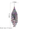 Accesorios de Joyería Bohemia Más Populares Pendientes Colgantes Hechos a Mano con Cuentas de Semilla Pendientes Boho Largos con Borlas de Cuentas Colgantes Para Mujeres