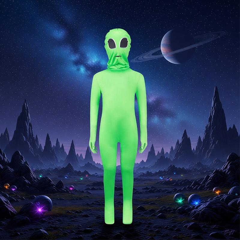 ET Alien Bodysuit ccosplay Costume Halloween Cosplay Stage Performance Outfit