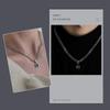Good Luck Pendant Necklace For Men Women Trend Titanium Sweater Steel Hip-hop Hang Kpop Chain J Y6W1
