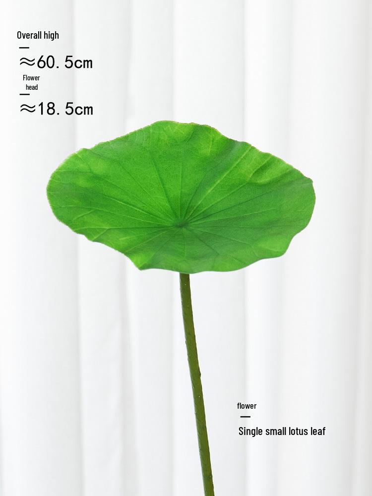 High-End PU Lotus Simulation: Chinese-Style Artificial Flower Decoration and Photo Prop for Living Room.