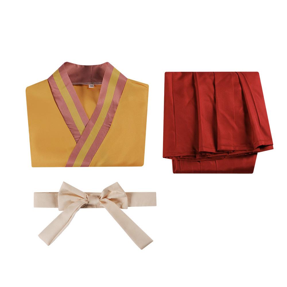 Naruto Hyuuga Hanabi Ladies Role Play Costume Suit Cosplay Clothes Set Dresses
