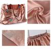 Silk Cloth Dust Bags Fashion Dustproof Travel Drawstring Pouch Thick Dust Cover Storage Bags Handbags