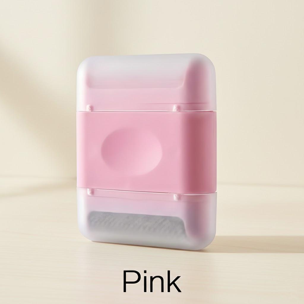 

Portable Lint Remover Manual Clothes Hair Ball Remover Mini Fabric Shaver Lint Cleaner for Home Cleaning рожевий