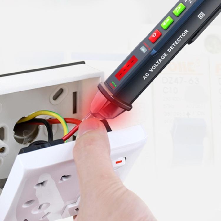 Advanced Electronic Voltage Detector Pen Digital Measuring Tool, For Safe&Quick Voltage Testing Troubleshooting Repairs