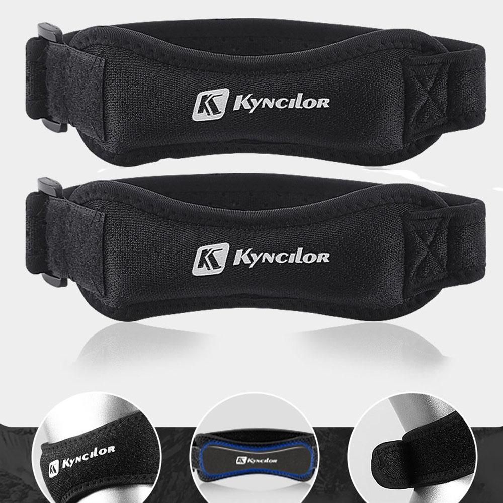 Patella Tendon Knee Strap 2 Pack, Knee Pain Relief Support Brace Hiking, Soccer, Basketball, Running, Jumpers Knee, Tennis