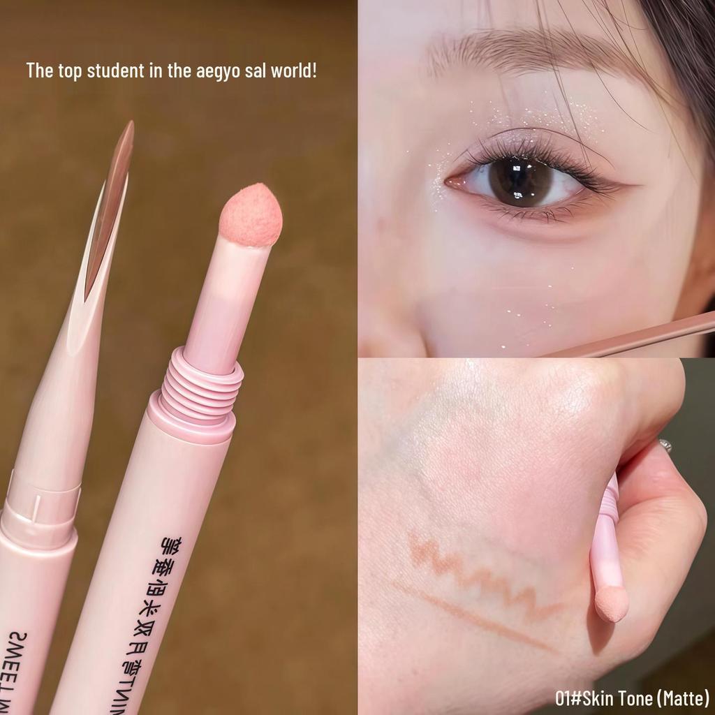 Penna Doppia Aegyo Sal Sweetmint: Ombretto & Illuminante Impermeabili