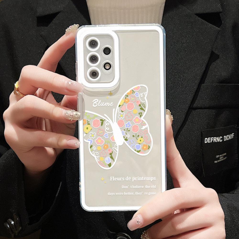 Phone Case For Samsung Galaxy A54 5G Funda A55 5G A35 A34 A53 A52 A33 A32 A14 A13 S24 Ultra S23 S22 Plus S21 S20 FE Soft Covers