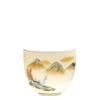 Sheep Fat Jade Porcelain Teacup: Chinese Ceramic Master Cup for Tea Tasting