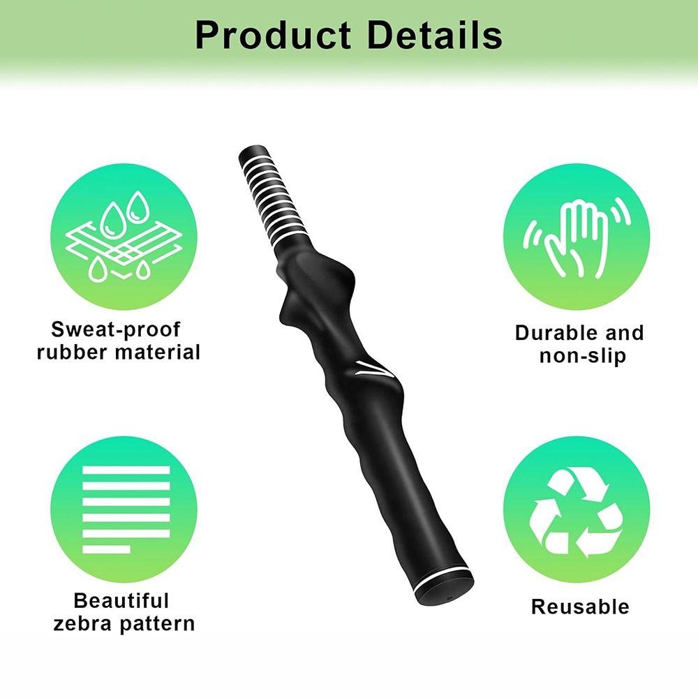 Left-Handed Golf Club Grip Black Golf  Trainer Grip New Non-slip Grip  Children Teenagers