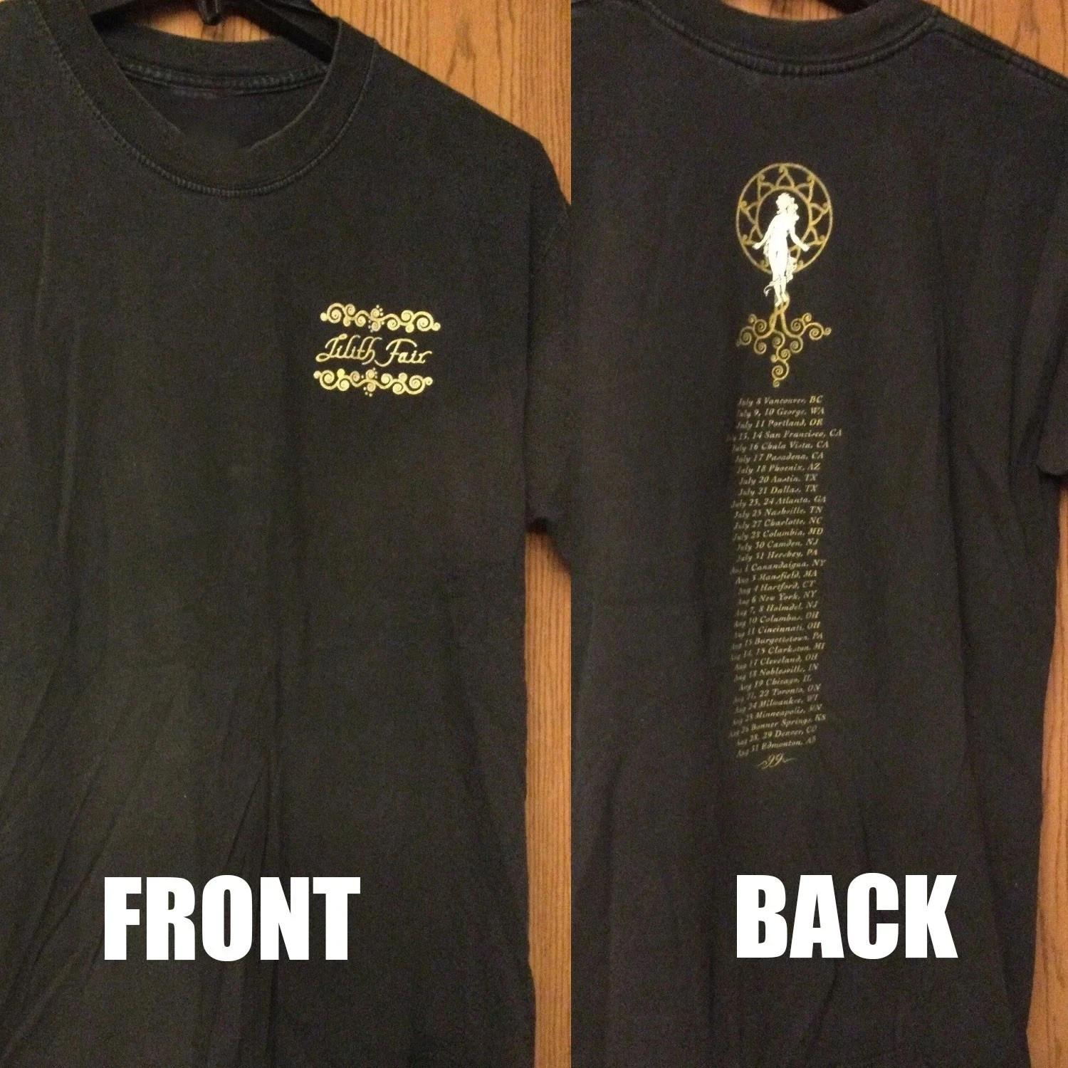 Lilith Fair Original 1997-1998 T-shirt All Size Reprint Gildan XXL