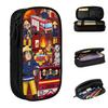 Fireman Sam Pencil Cases Lovely Firefighters Cartoon Pen Holder Bag for Student Large  Students School Cosmetic Pencilcases
