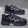 Pantofi de Drumeție pentru Bărbați de Exterior Trend Camuflaj Adidași Casual pentru Bărbați Antiderapanți Rezistenți la Uzură Pantofi de Lucru Respirabili Pantofi Sport pentru Bărbați Noi