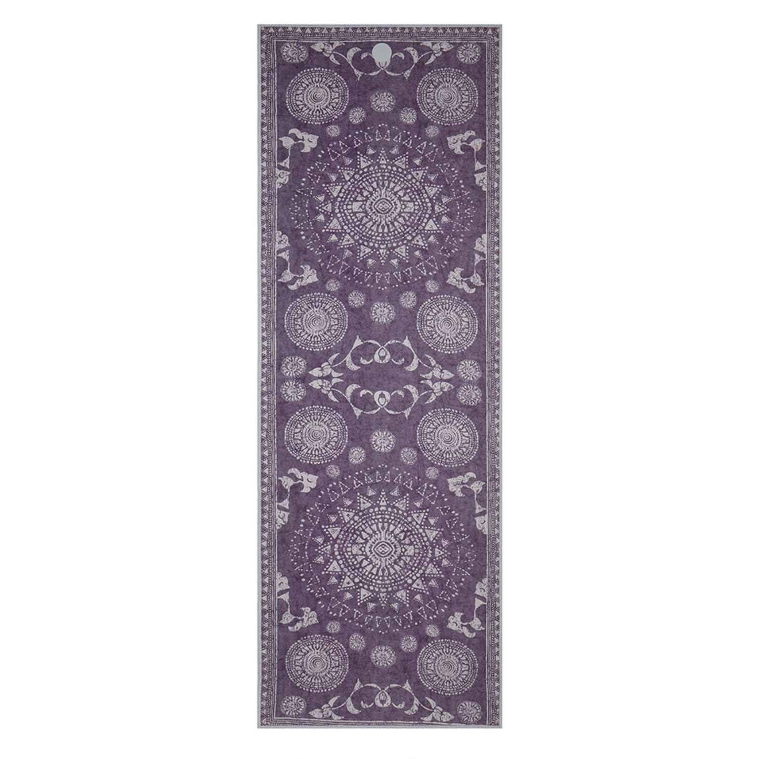

Manduka Yogitoes r Skidless Mat Japanese Genuine Yoga Towel Jejia Purple /