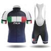 Itálie Cyklistický dres Krátký rukáv 2026 Tým Pánské Cyklistické kraťasy s laclem Oblečení Maillot Cyklistické sady MTB Oblečení Ropa Ciclismo Maillot