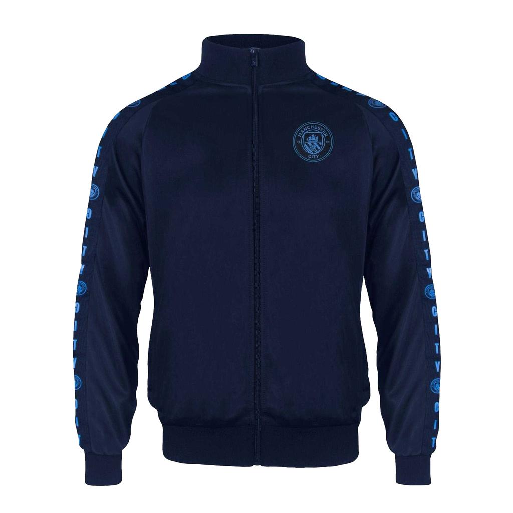 Manchester City FC Mens Taped Tracksuit