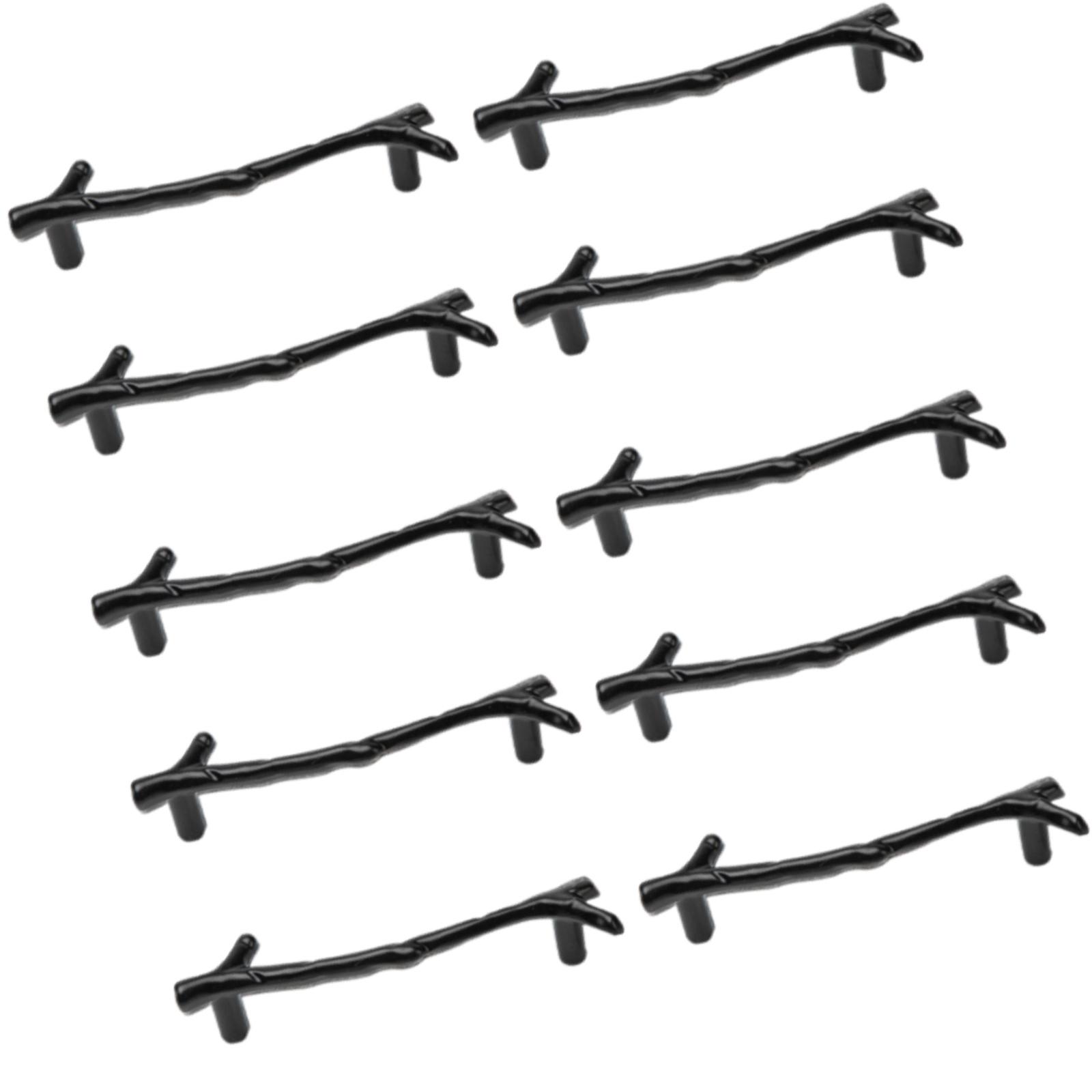 

Набор из 10 многоцелевых элегантных винтажных мебельных ручек золотого цвета, портативный дизайн, аксессуар для шкафов и комодов D