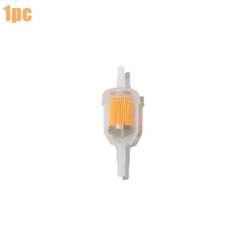 1–6 Stück Auto-Benzin-Ölfilterrohre, universeller Inline-Benzin-Kraftstofffilter für Kleinmotor-Rasenmäher, Motorradzubehör, 6 mm – 8 mm