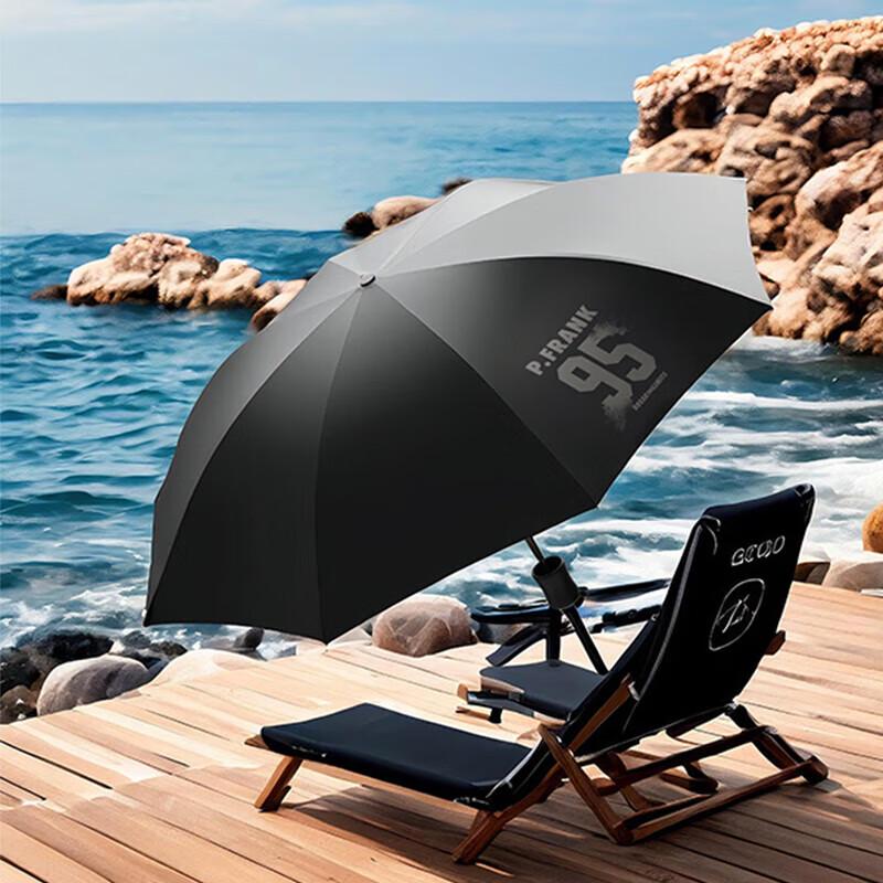 Paul Frank 8-Rib Three-Fold Umbrella
