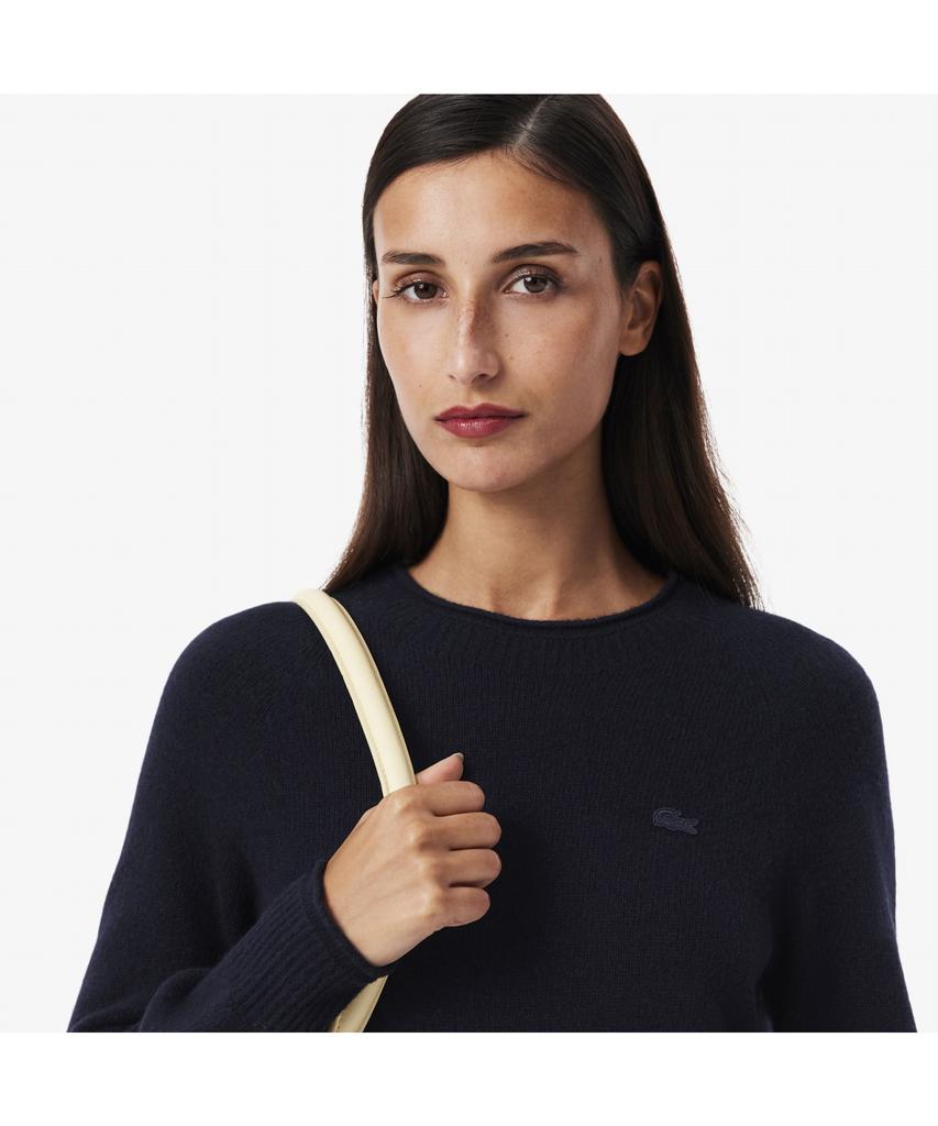 Lacoste Women'S Wool Fit-And-Flare Mini Dress Ef4161-55N 166
