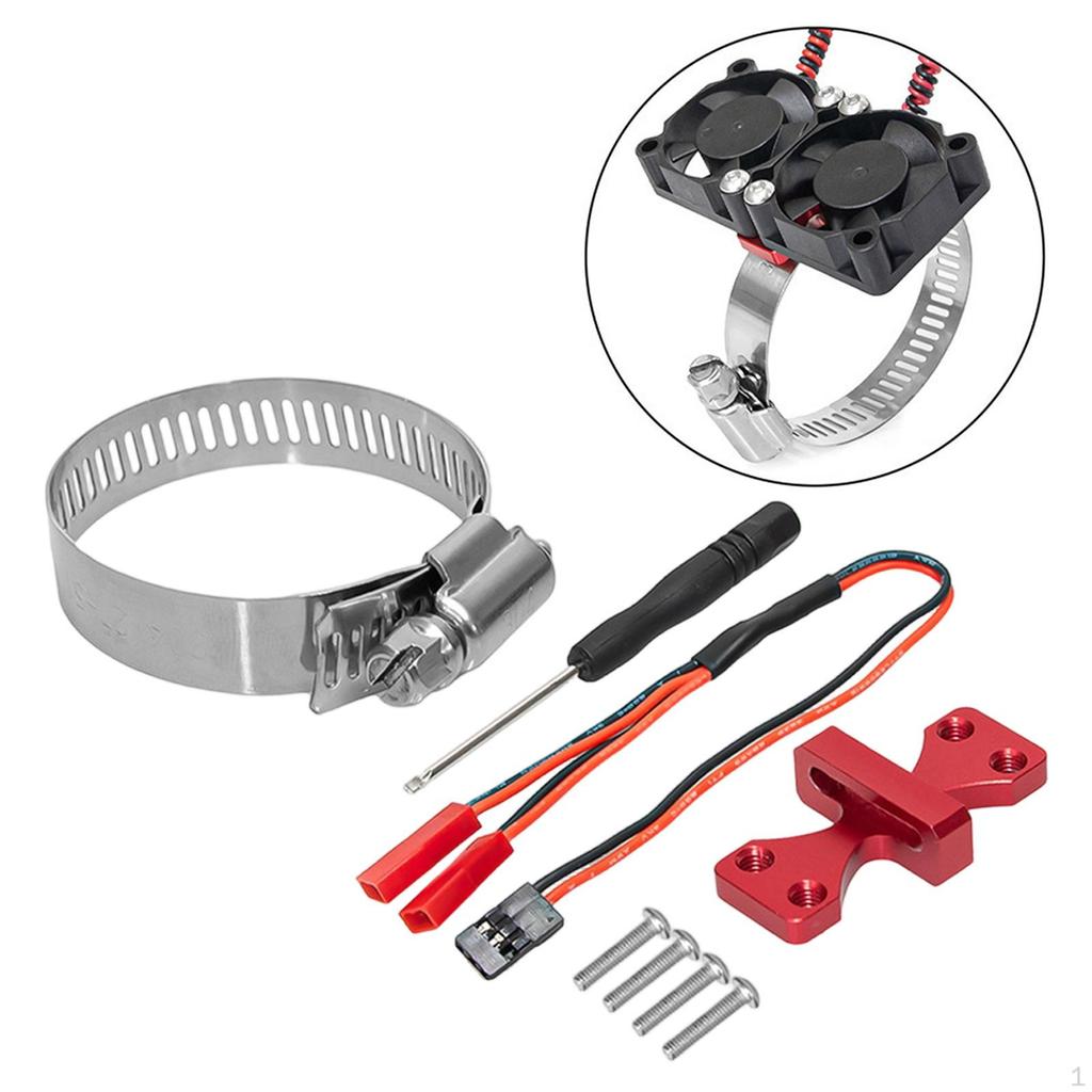 RC Motor Cooling Fan Base Adjustable Spare Parts Heat Dissipation Components