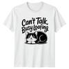Cant Talk Busy Loafing TShirt Cat Pet Lover Birthday Gift For Him And Her