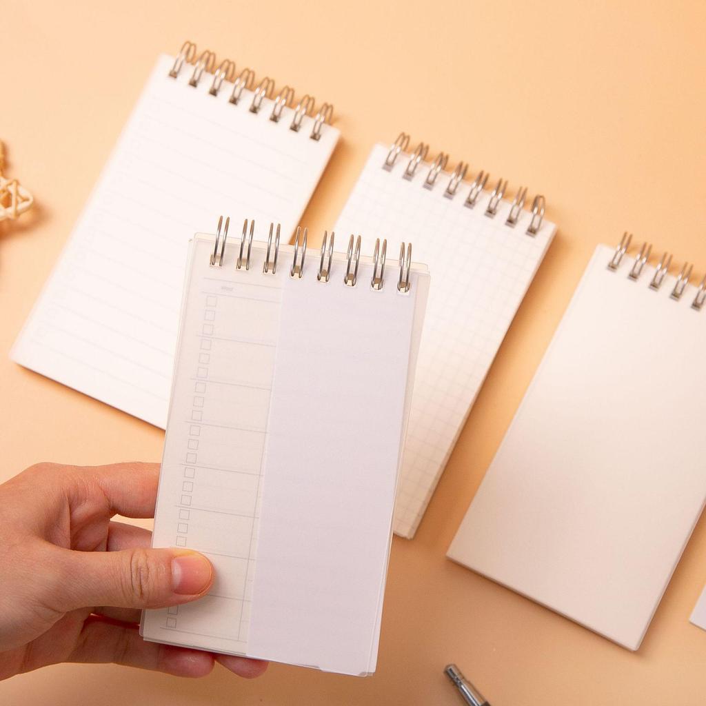 Flip-up A7 Spiral Sticky Notes Pad & Portable Pocket Notepad