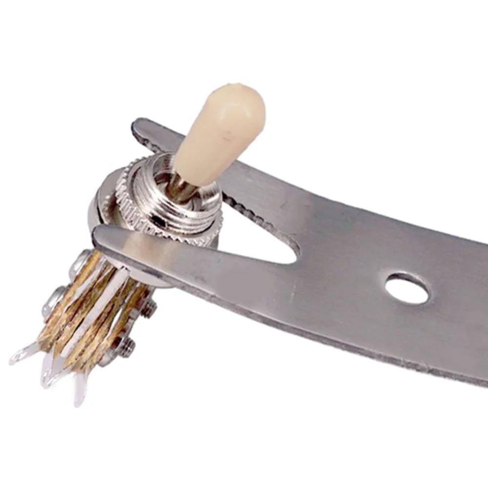 Electric Guitar Bass Multi Spanner Wrench Luthier Tool For Tightening Pots Switches Jacks Guitar Parts Accessories 2023 New