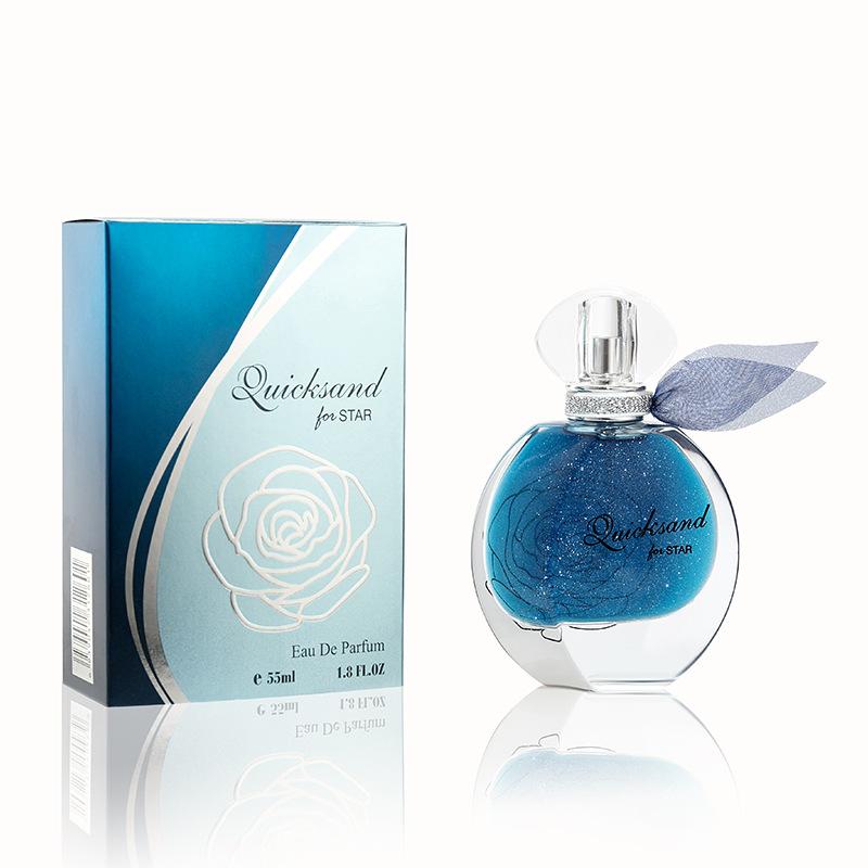 Star Quicksand Flower Fragrance Eau Fragrance Ladies Perfume Gilt Perfume Lasting Women s Fresh 55ML
