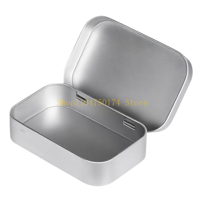 Retro-Eisen-Organizer-Dosen mit Deckel Haushalts-Aufbewahrungslösung Tragbar 2-teiliges Set Top-Angebot, Neujahrsgeschenk
