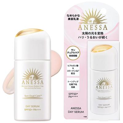 Anessa Day Serum (old Model) UV Tone Up Light Pink (morning & Daytime) 30mL SPF50+PA++++