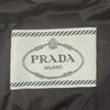 Prada 29B830 Black Triangle Plate Stand Collar Down Jacket Jacket 38 blackUsed