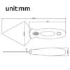 Notch Trowel Accessories for Wallpaper Masonry Tile Installation Work Cement