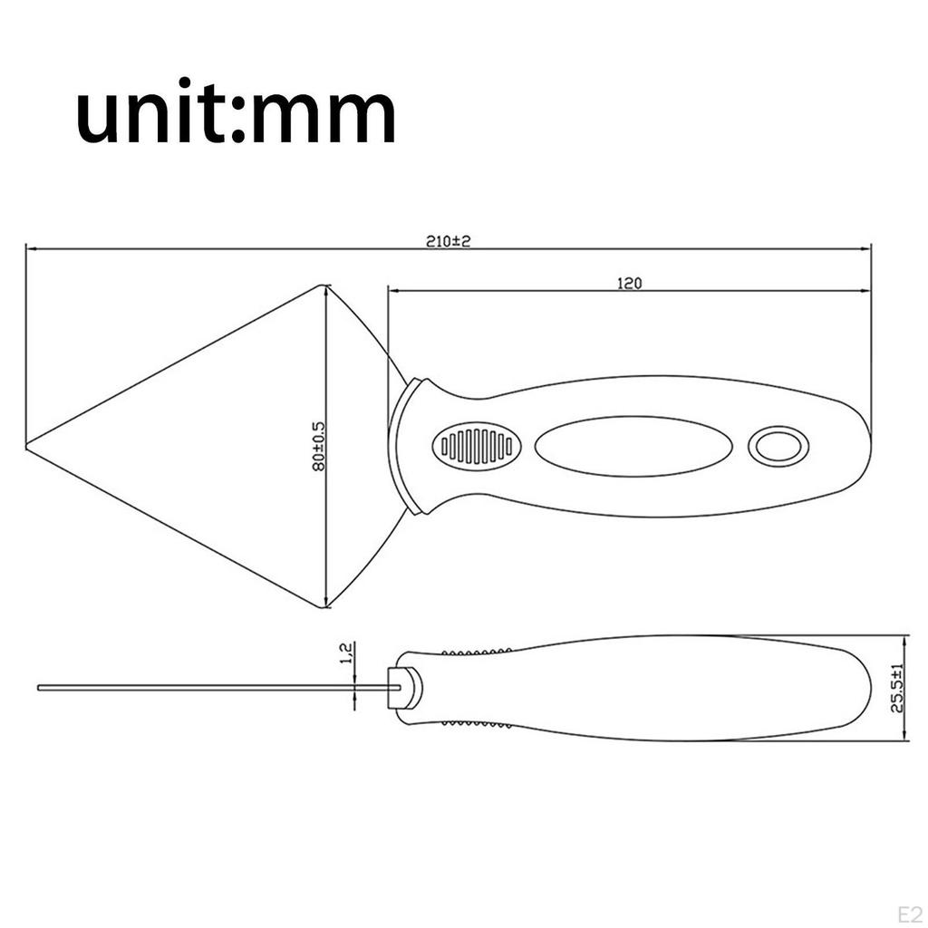Notch Trowel Accessories for Wallpaper Masonry Tile Installation Work Cement