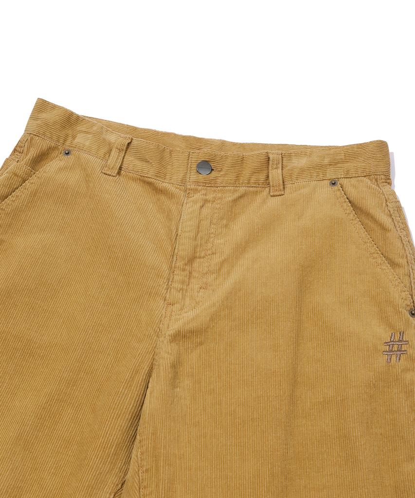 BEENTRILL Basic Corduroy Pants (Beige)