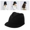 Unisex Wool Hat Durability Soft Hat Wide Border Wool Hat Elegant Wool Hat for Outdoor Cycling and Casual Outfits