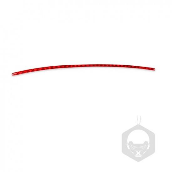 Red Carbon Fiber Navigation Panel Trim Strip For Lexus LX470 For Land Cruiser