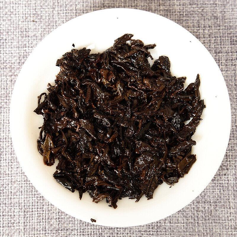 Pu'er Tea Leaves 100g Ripe Tea Cake Bai Ling Golden Bud Ripe Tea Cake