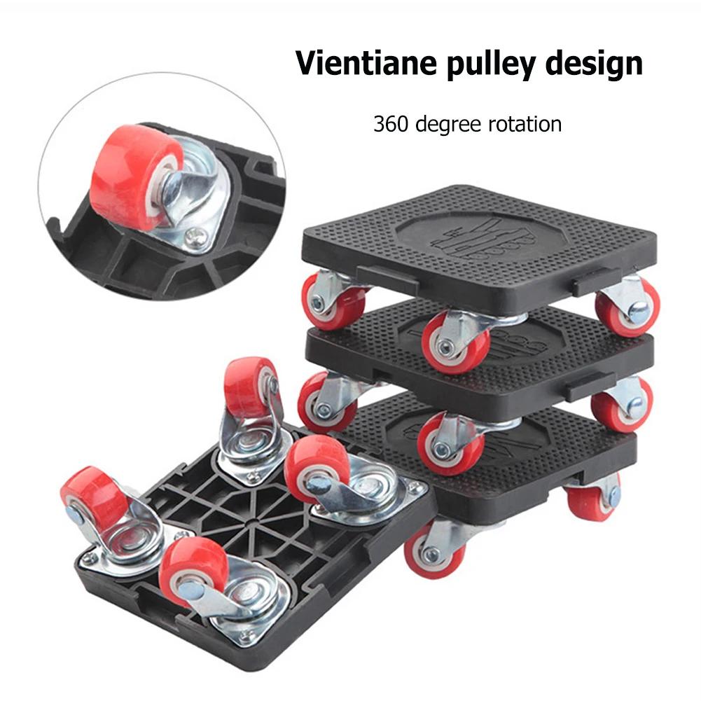 Professional Furniture Mover Set Heavy Duty Furniture Lifter Transporter Tool Home Stuffs Mover Roller with Wheel Bar Hand Tools