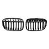 2PCS Gloss Black Front Kidney Grille Grill Fit BMW X1 F48 F49 2016-2018